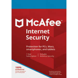 McAfee Internet Security - 1-Year / 3-Device