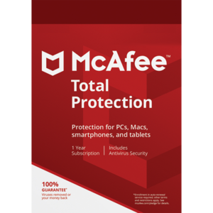 McAfee Total Protection - 1-Year / 1-Device