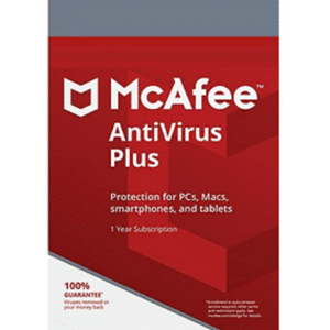 McAfee Antivirus Plus 10-Devices / 1-Year