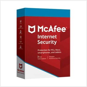 McAfee Internet Security, 10 Devices – 3 Year