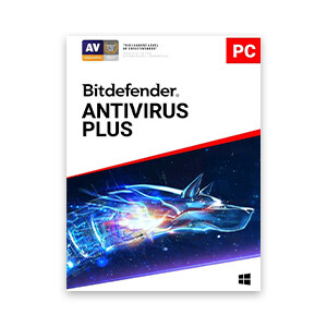 Bitdefender Antivirus Plus – 3 Devices – 1 Year