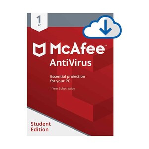 McAfee AntiVirus 1 Device – 1 Year